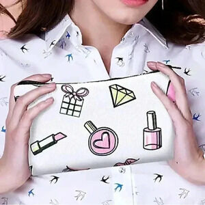Cosmetic Bag Waterproof Zipper Pouch